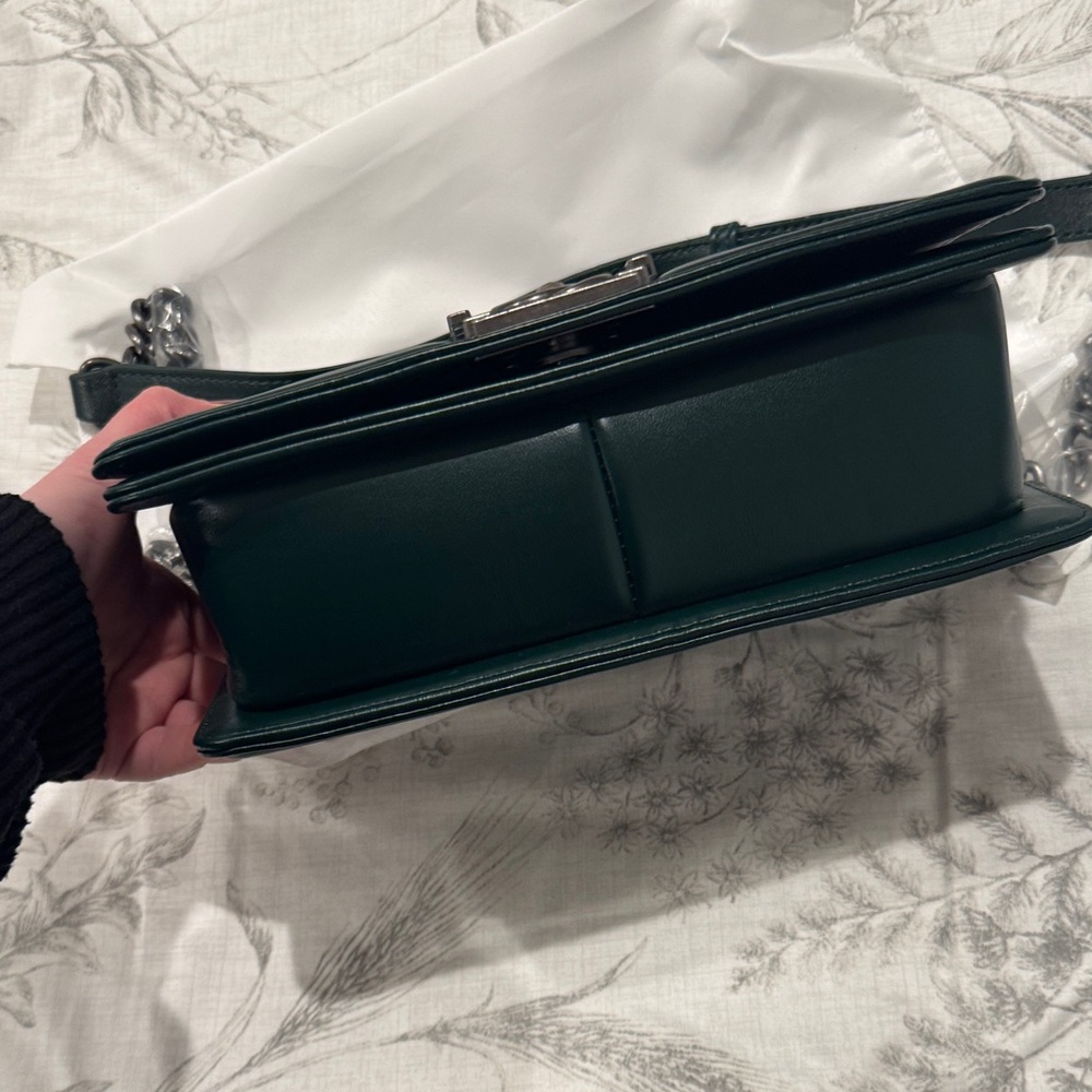 Chanel style Dark Green boy bag - Picture 6 of 9